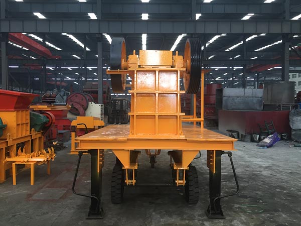 Mobile Jaw Crusher Line