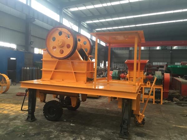 Mobile Jaw Crusher Line