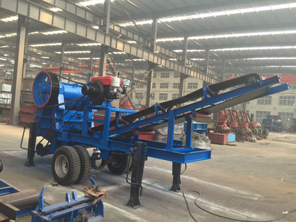 Mobile Jaw Crusher Line