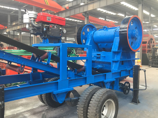 Mobile Jaw Crusher Line