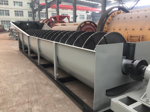 Spiral ore washer