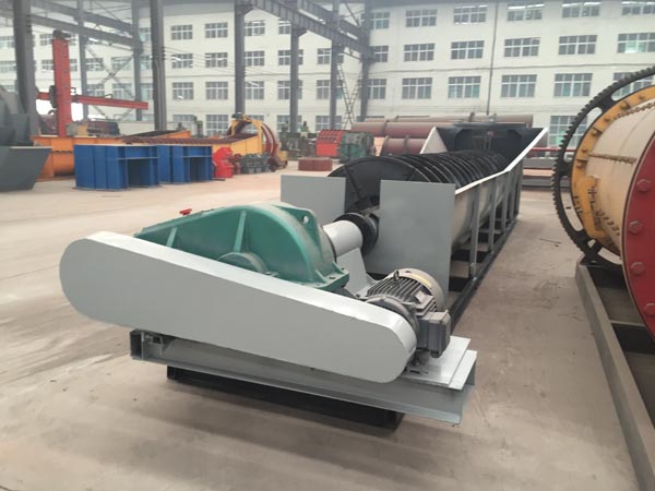 Spiral ore washer