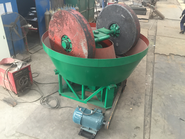 Grinding gold machine